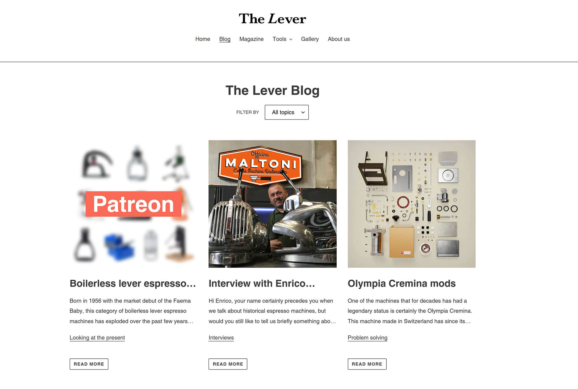 The Lever