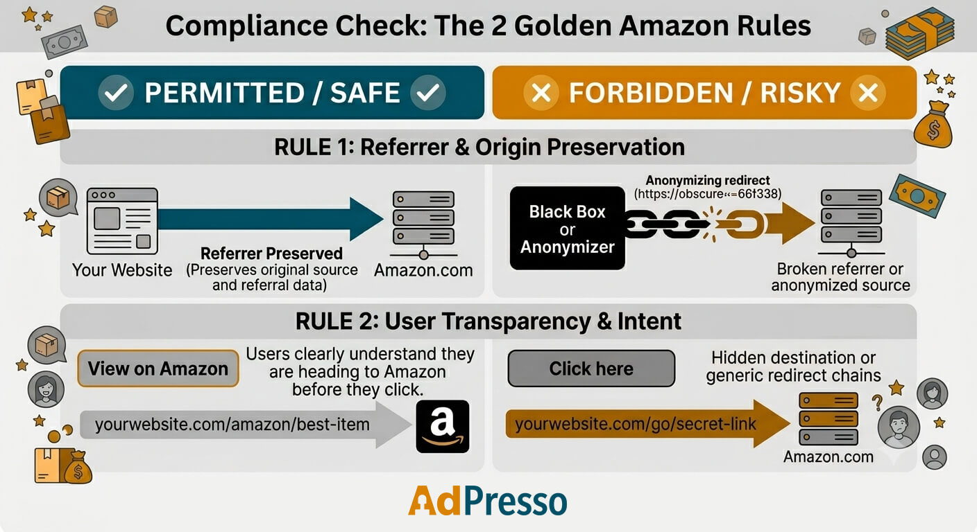 Amazon affiliate compliance check