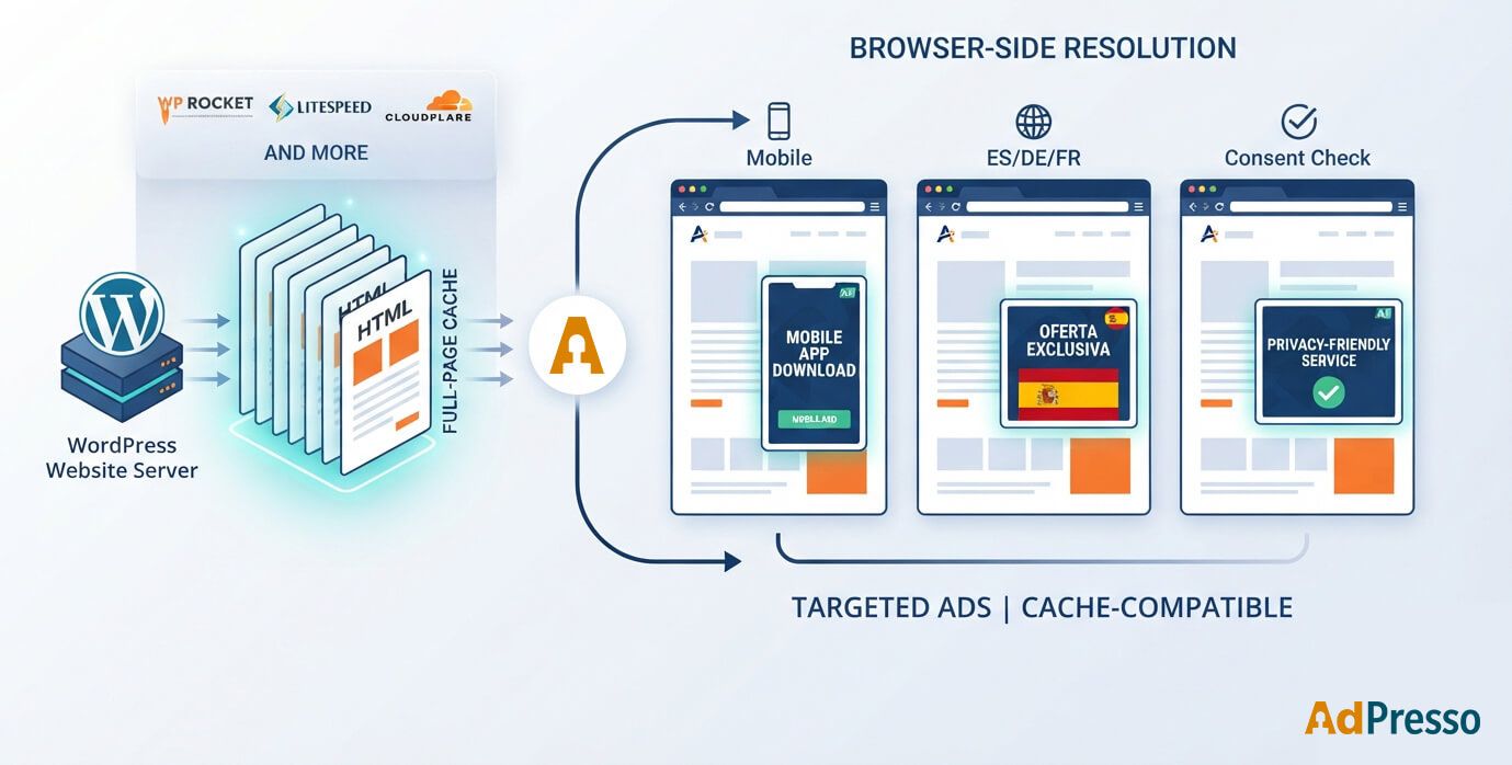 AdPresso caching
